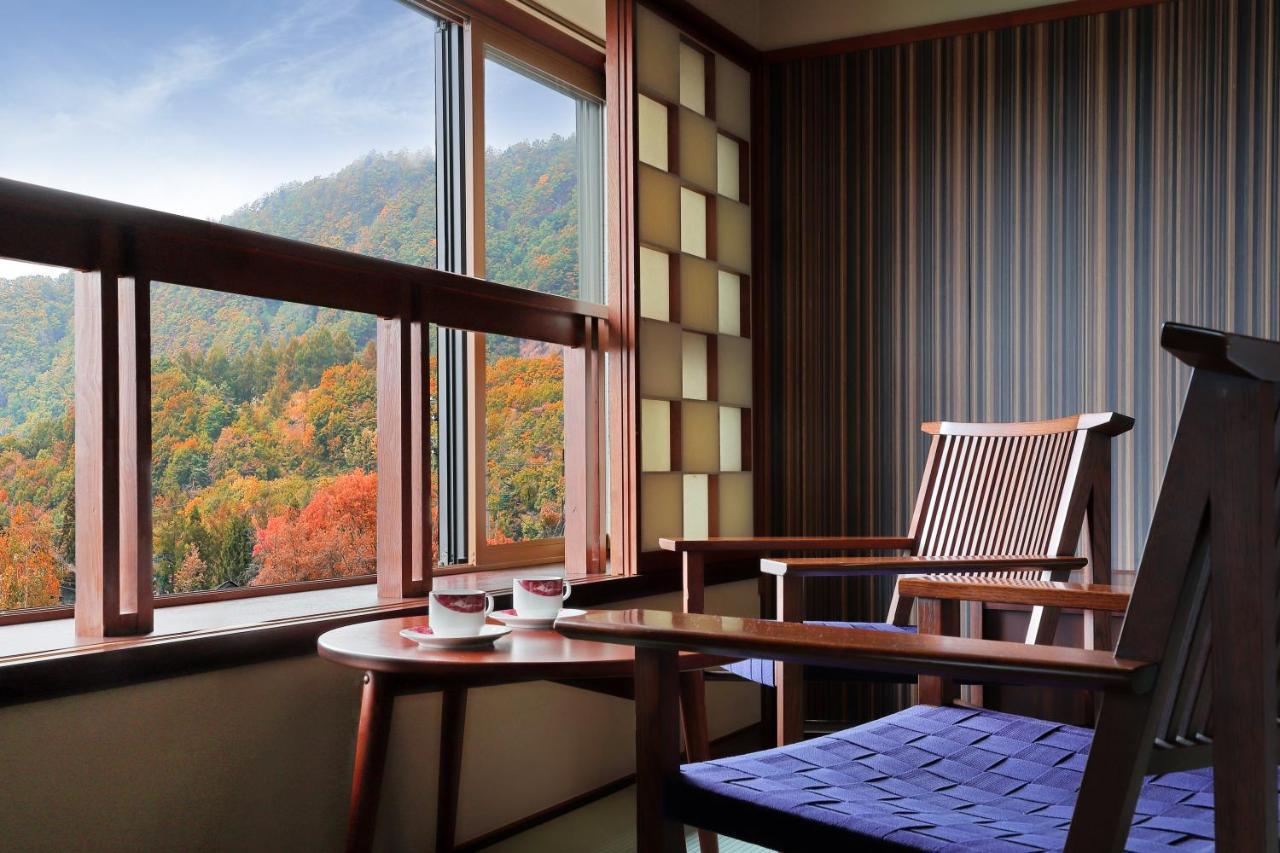 Zao Onsen Omiya Ryokan Ямагата Экстерьер фото
