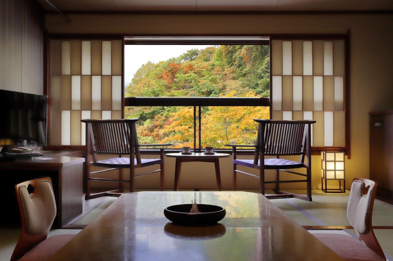 Zao Onsen Omiya Ryokan Ямагата Экстерьер фото